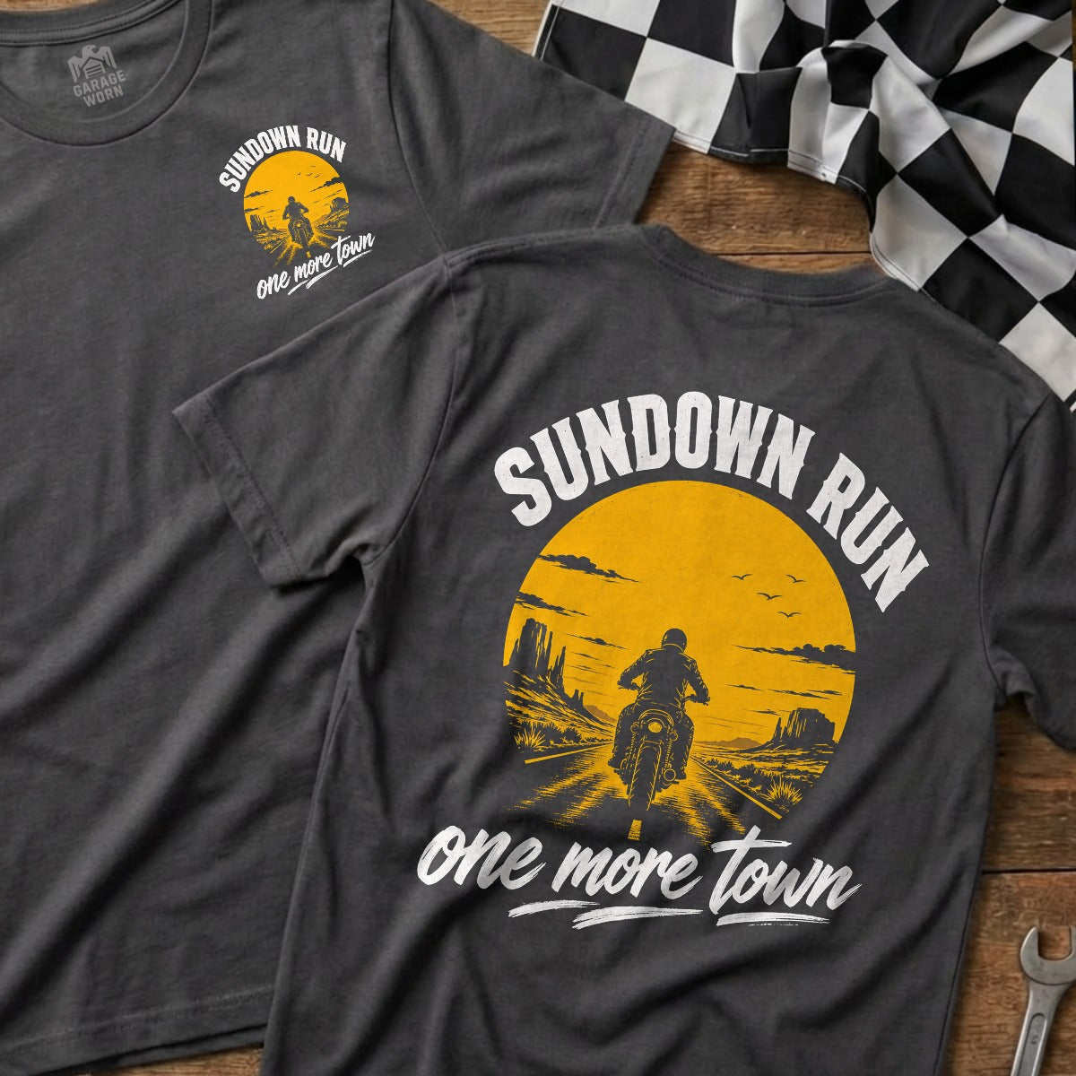 Charcoal | Front & Back