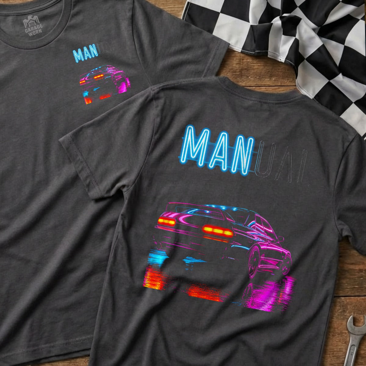 Charcoal | Front & Back