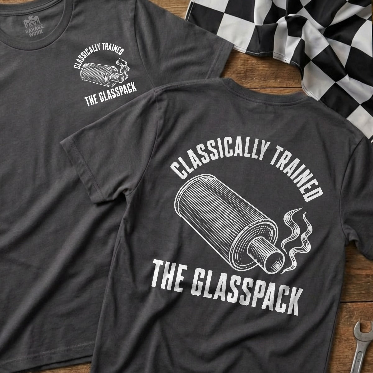 Charcoal | Front & Back