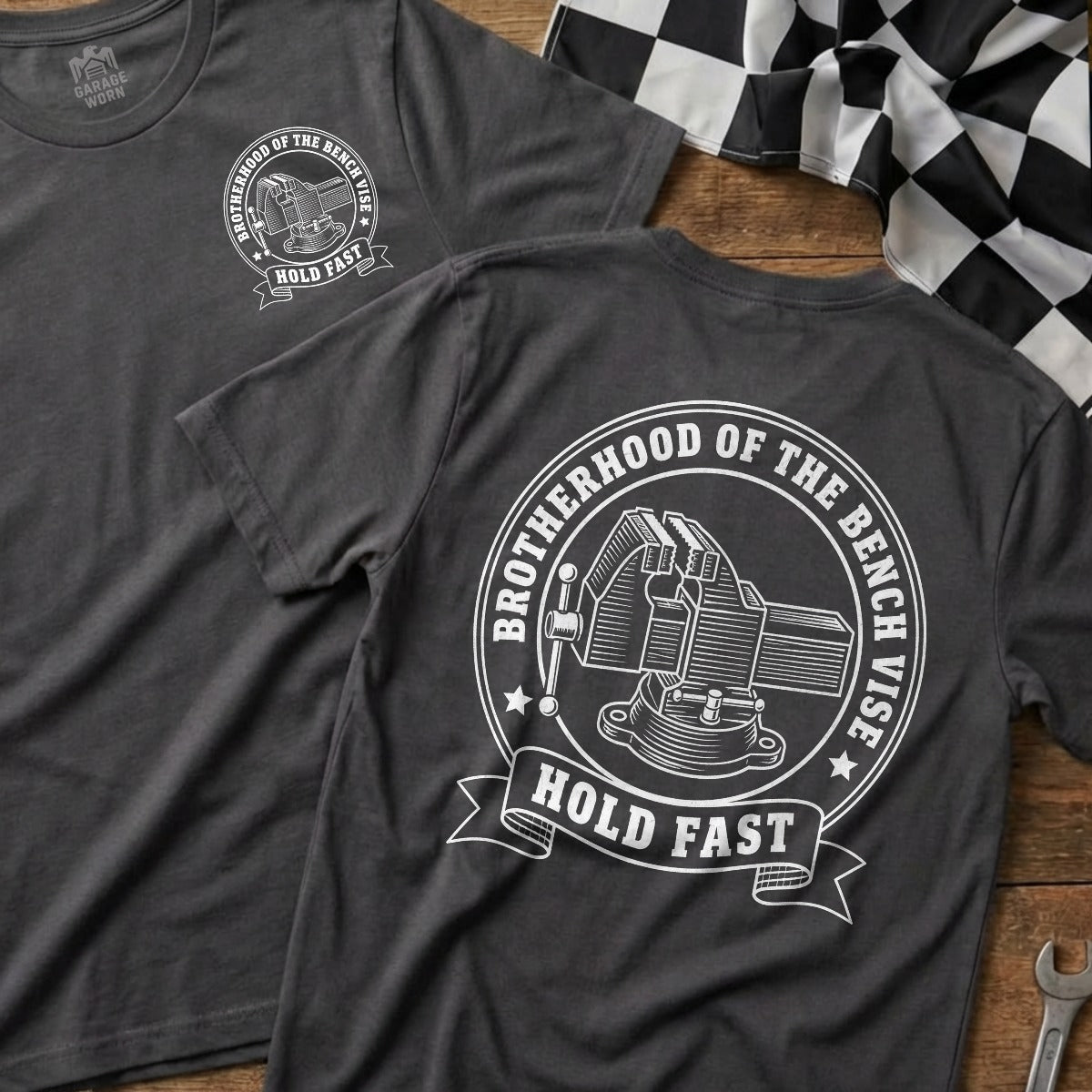 Charcoal | Front & Back