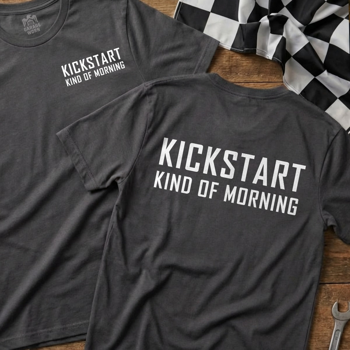 Charcoal | Front & Back