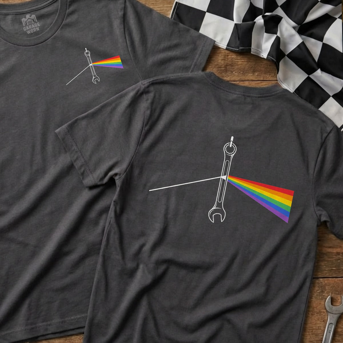 Charcoal | Front & Back