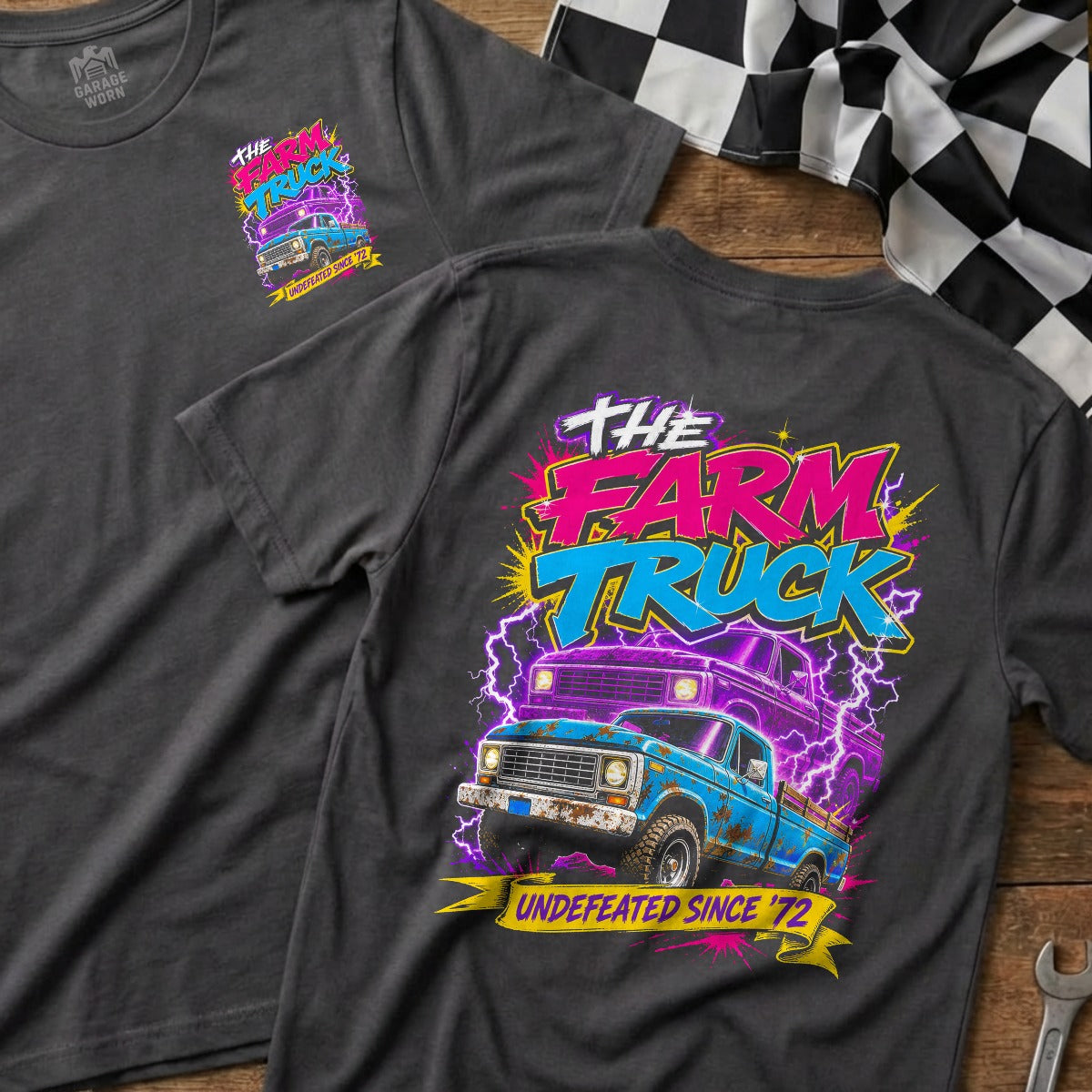 Charcoal | Front & Back