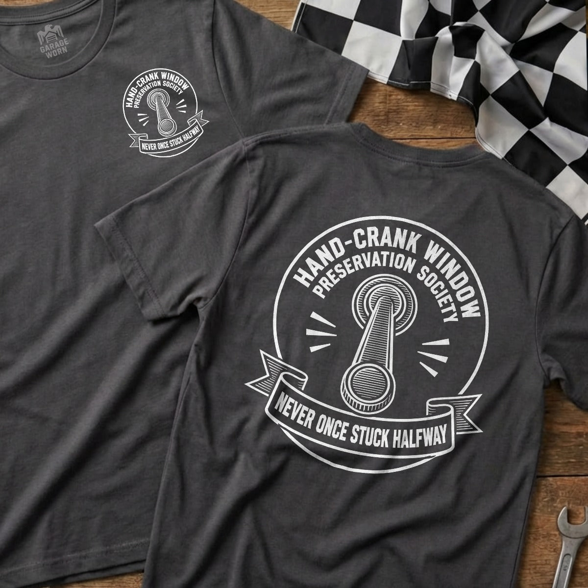 Charcoal | Front & Back
