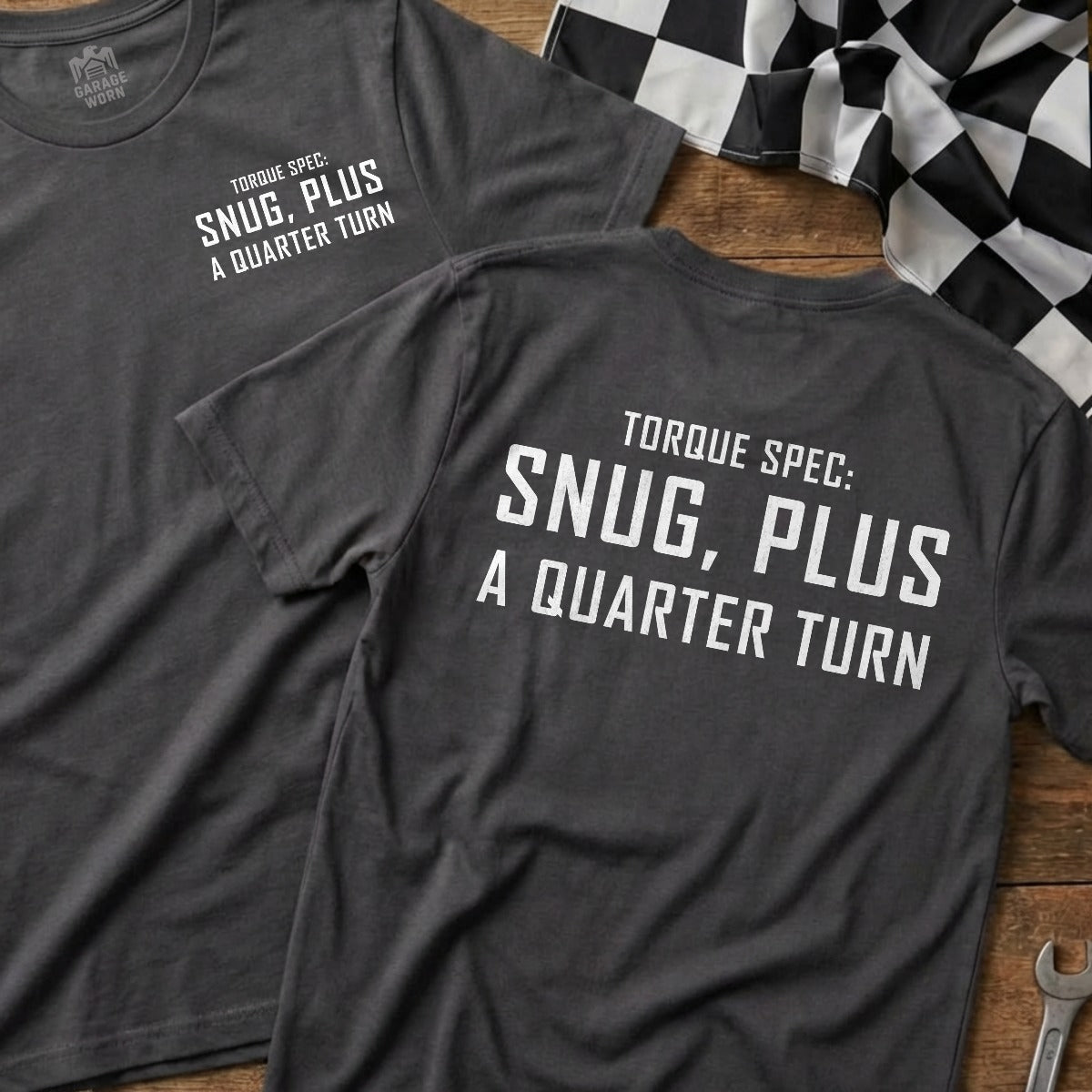 Charcoal | Front & Back
