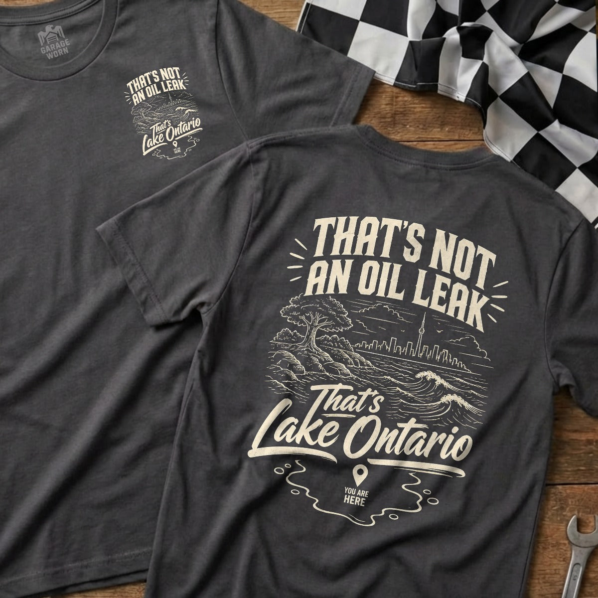 Charcoal | Front & Back
