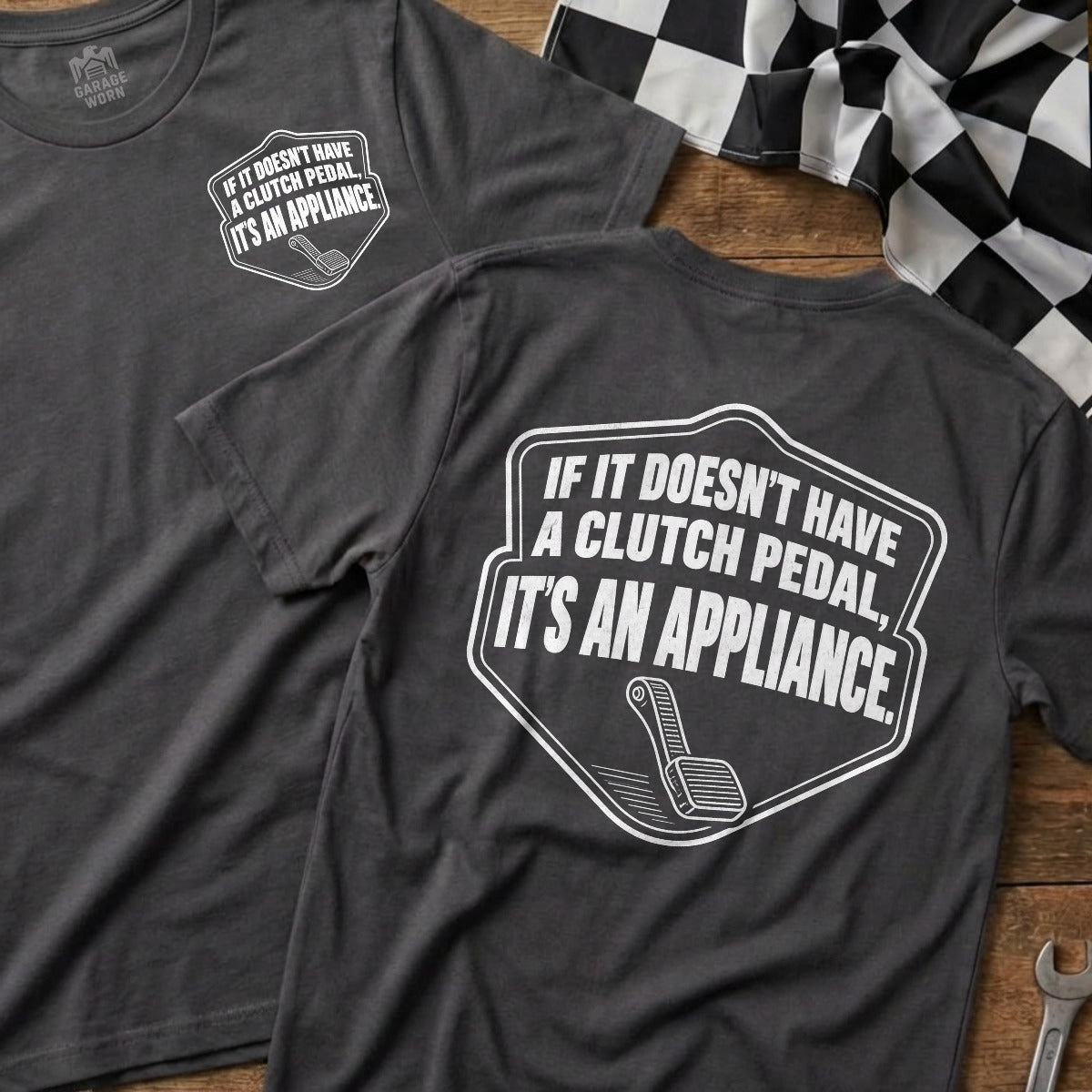 Charcoal | Front & Back