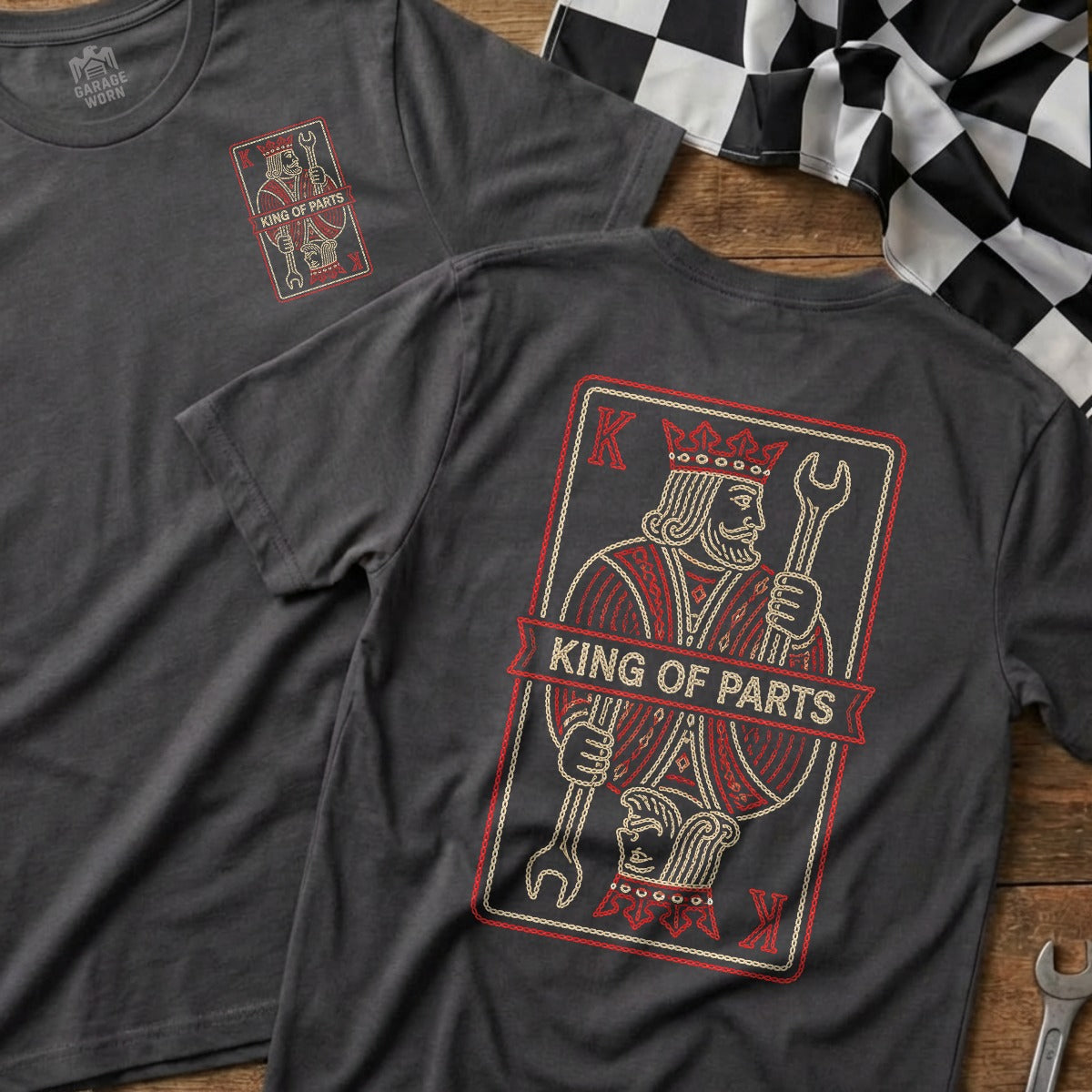 Charcoal | Front & Back