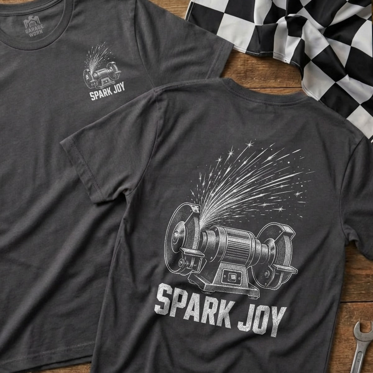 Charcoal | Front & Back