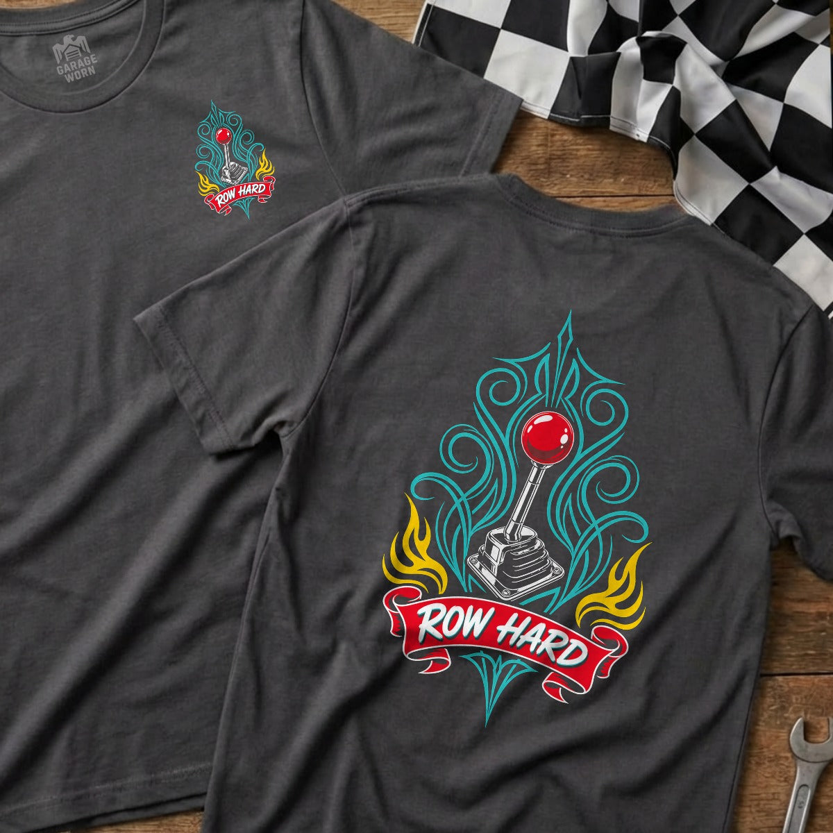 Charcoal | Front & Back