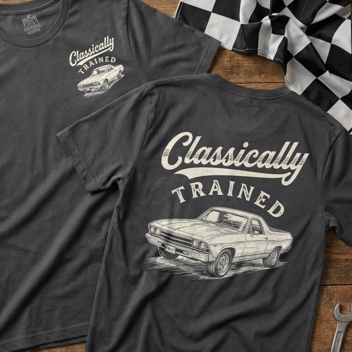 Charcoal | Front & Back