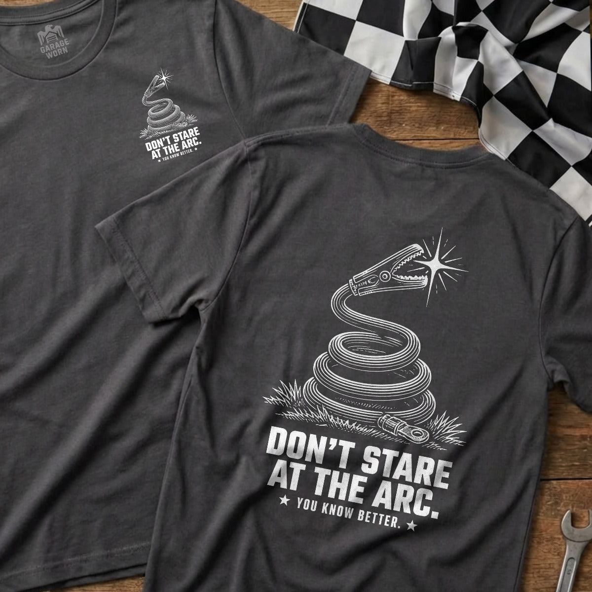Charcoal | Front & Back