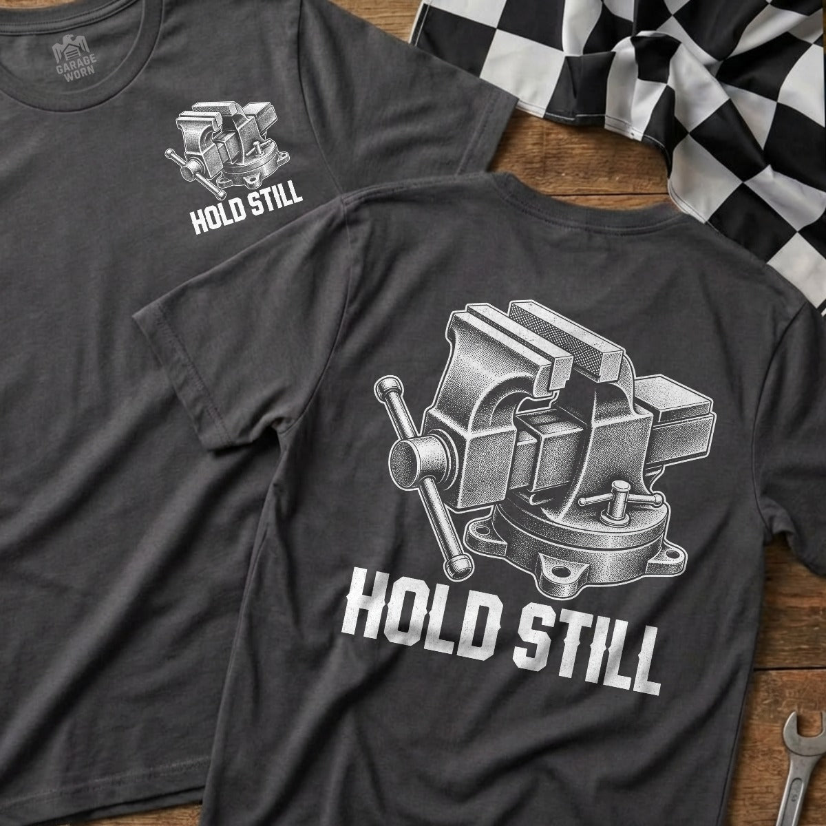 Charcoal | Front & Back