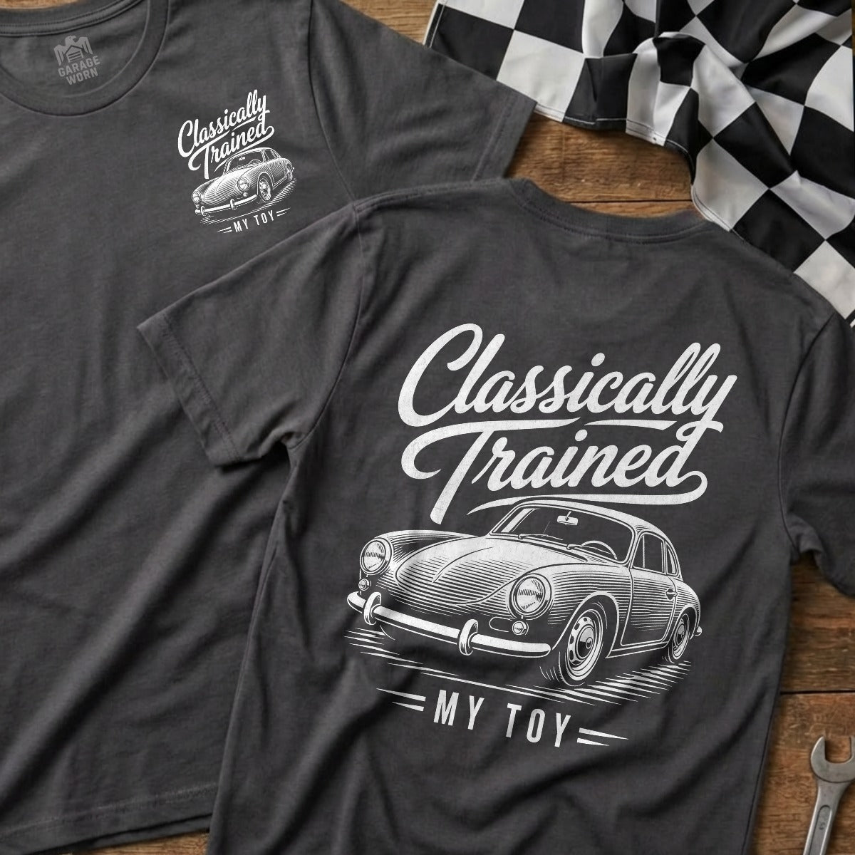 Charcoal | Front & Back