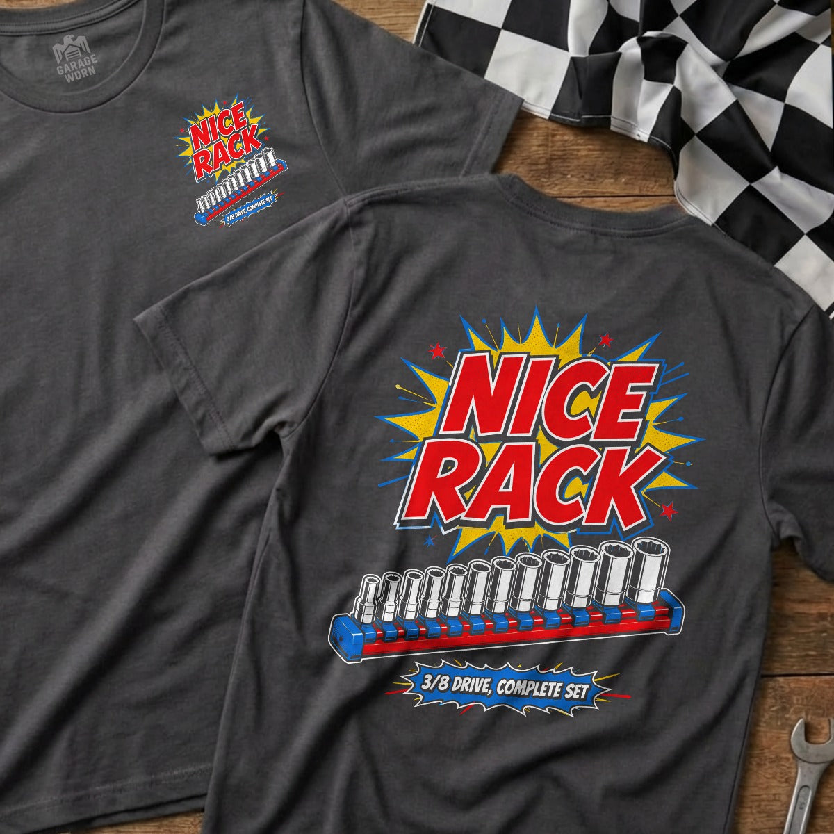 Charcoal | Front & Back