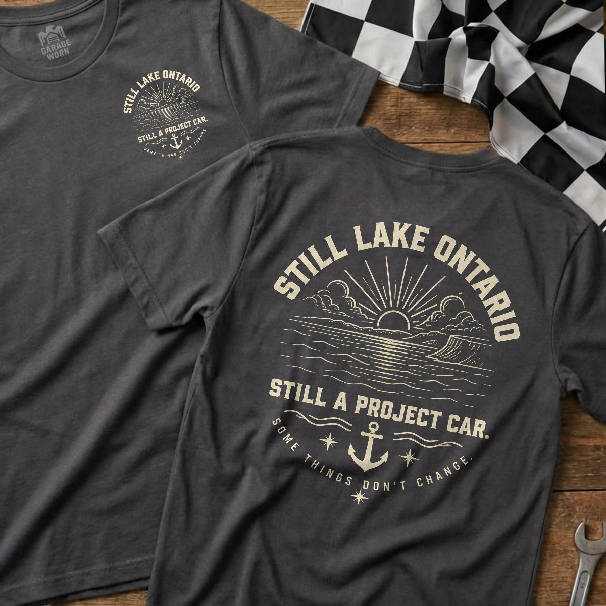 Charcoal | Front & Back