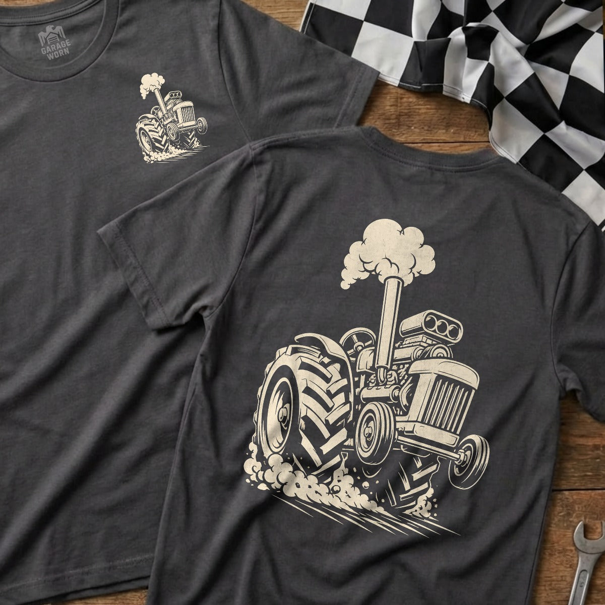 Charcoal | Front & Back