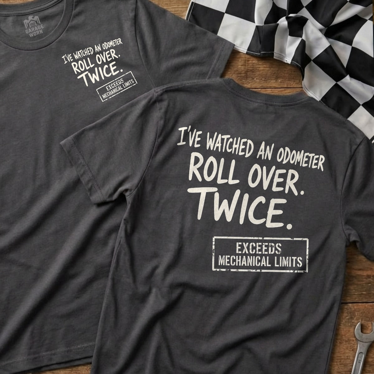 Charcoal | Front & Back