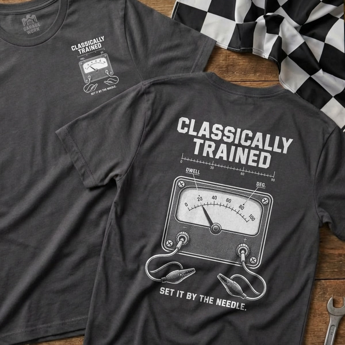 Charcoal | Front & Back