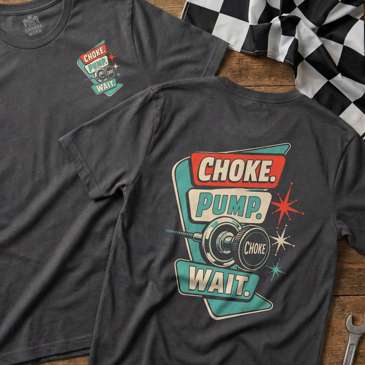 Charcoal | Front & Back