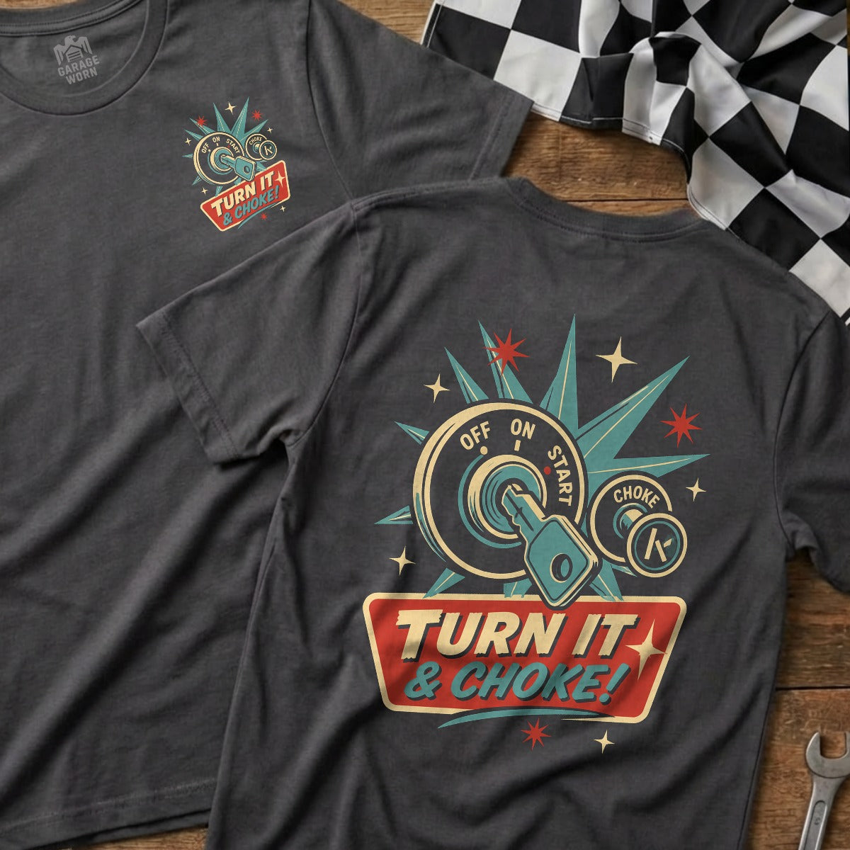 Charcoal | Front & Back