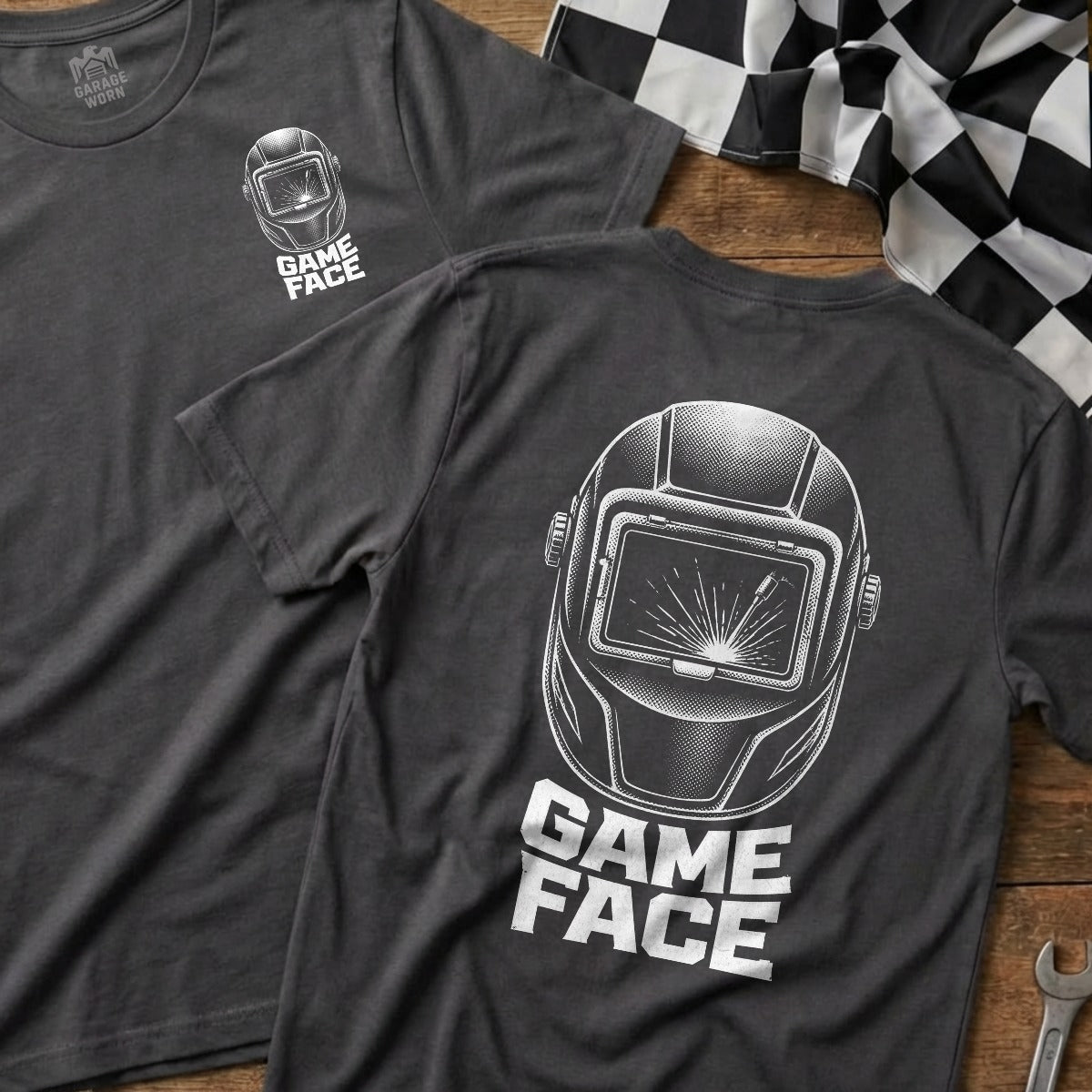 Charcoal | Front & Back