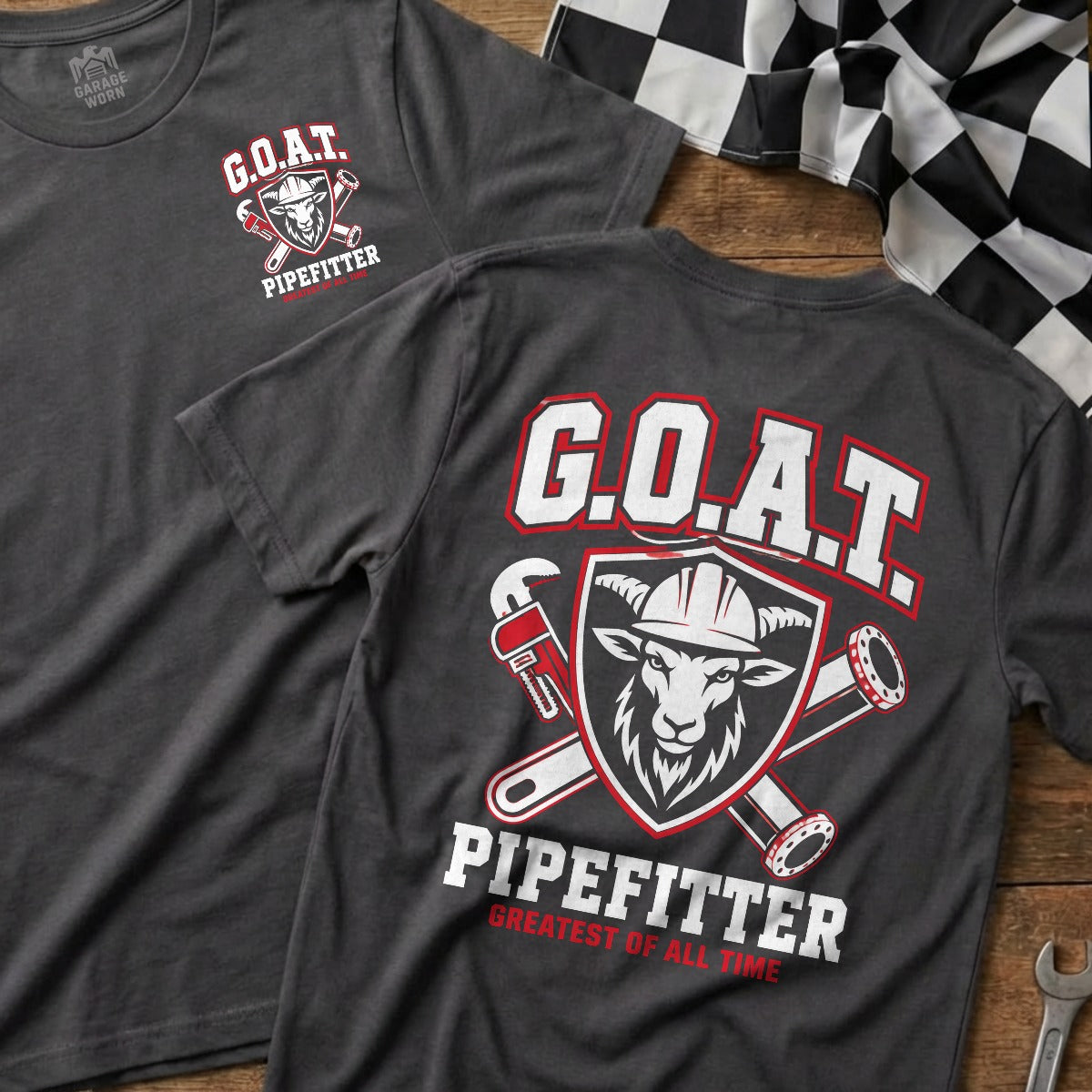 Charcoal | Front & Back