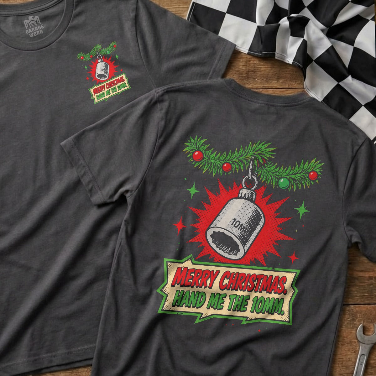 Charcoal | Front & Back
