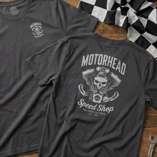 Charcoal | Left Chest + Back