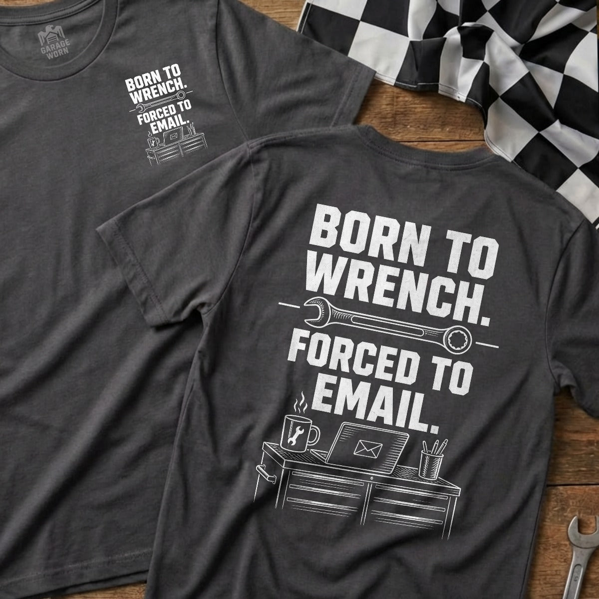 Charcoal | Front & Back