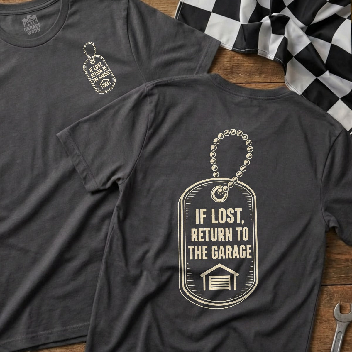 Charcoal | Front & Back