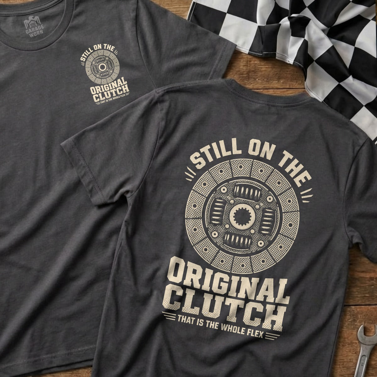 Charcoal | Front & Back