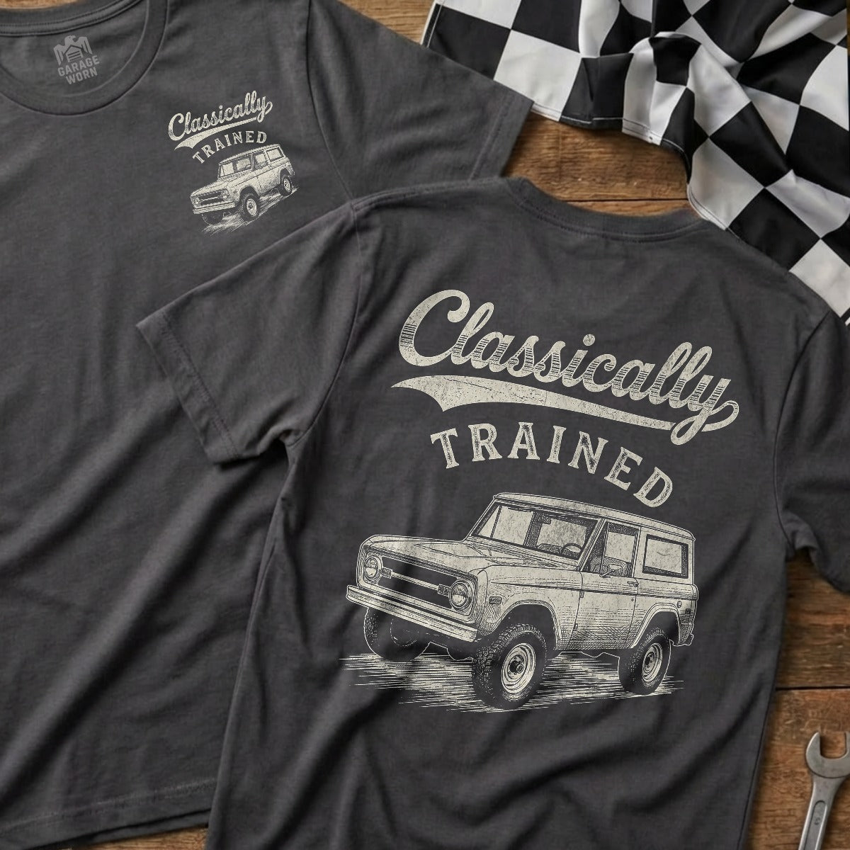 Charcoal | Front & Back