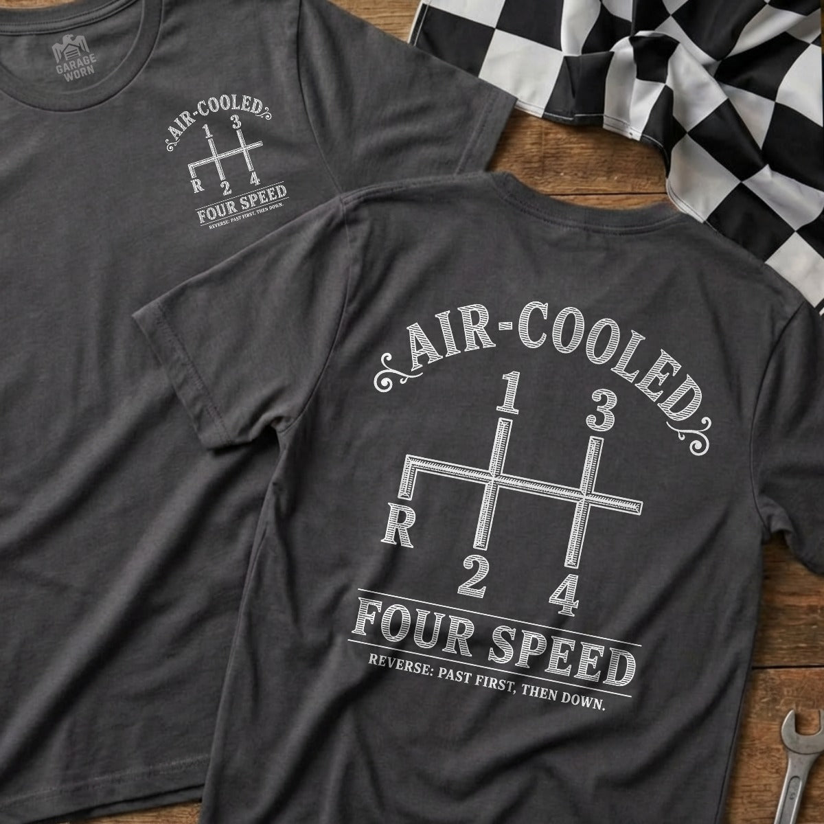 Charcoal | Front & Back