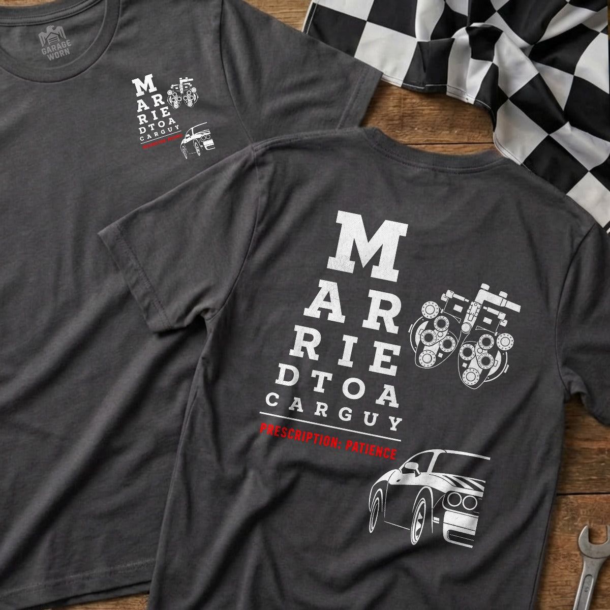 Charcoal | Front & Back