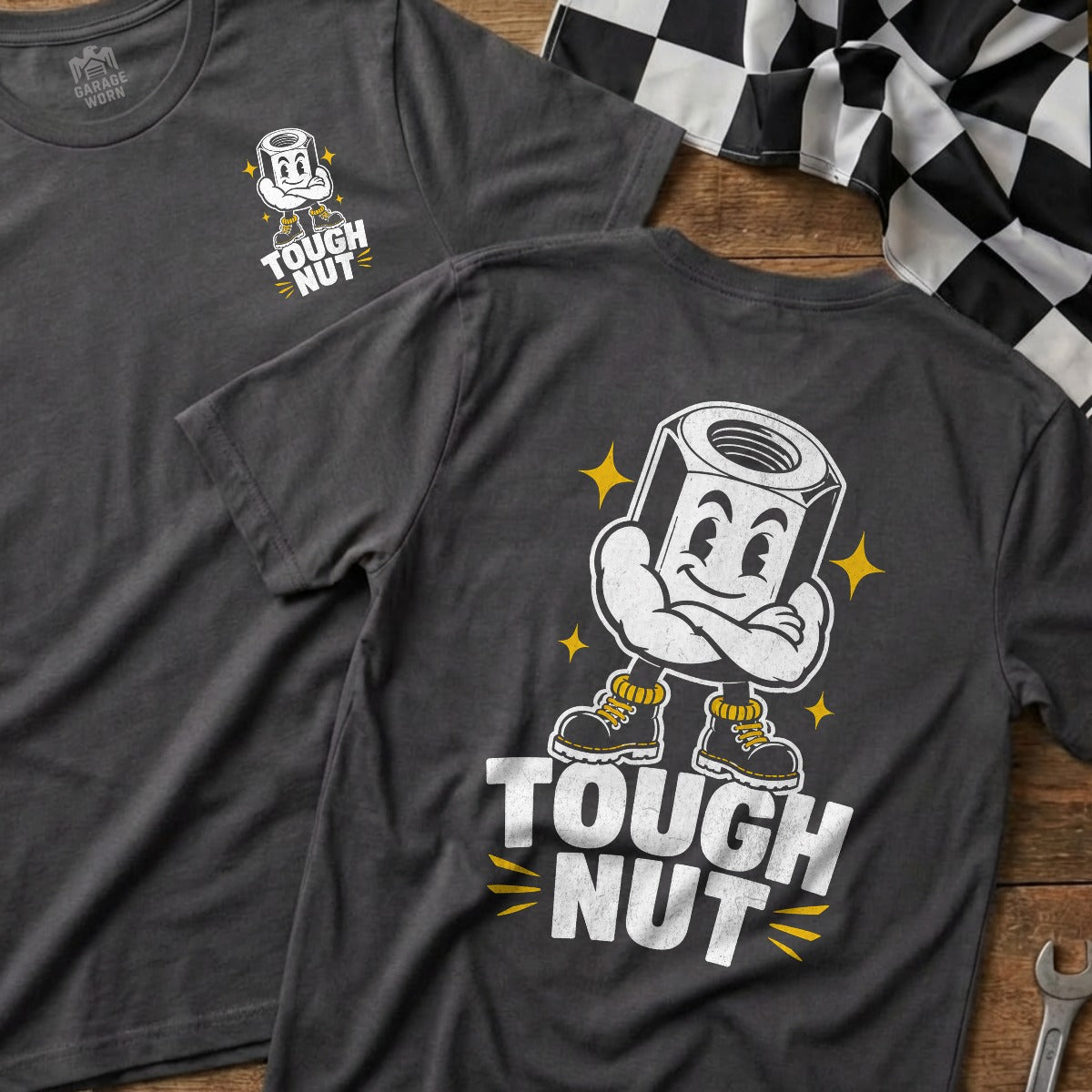 Charcoal | Front & Back