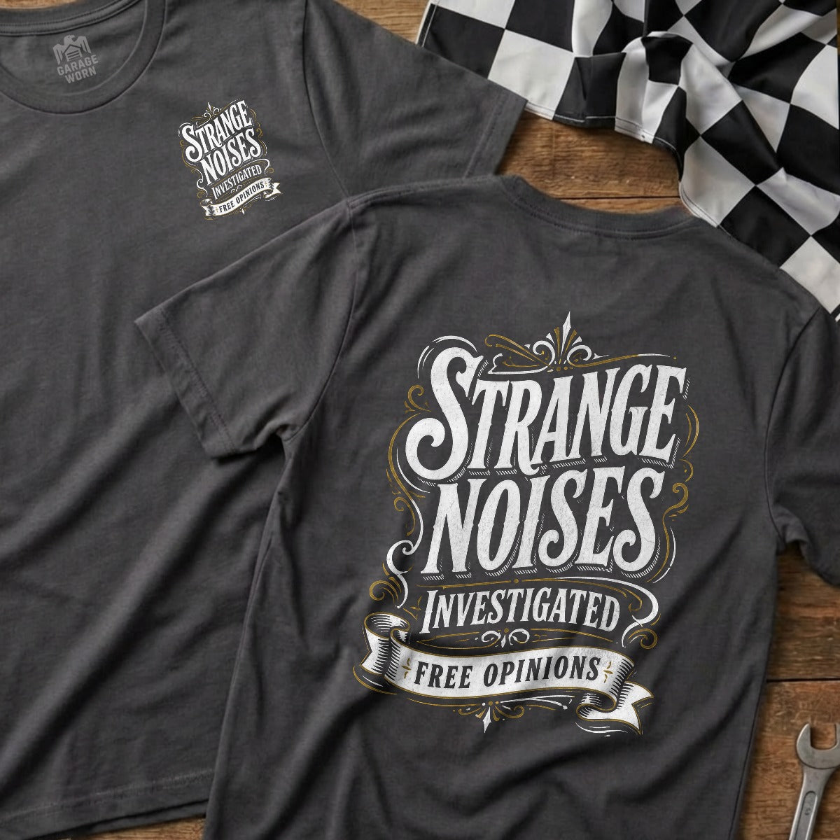 Charcoal | Front & Back