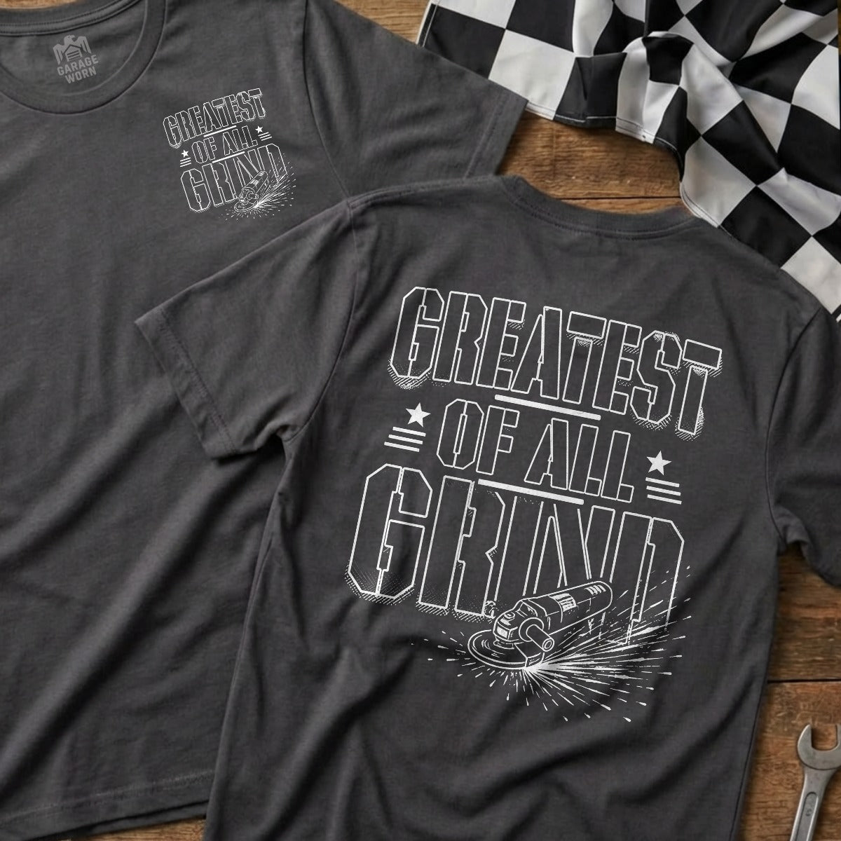 Charcoal | Front & Back