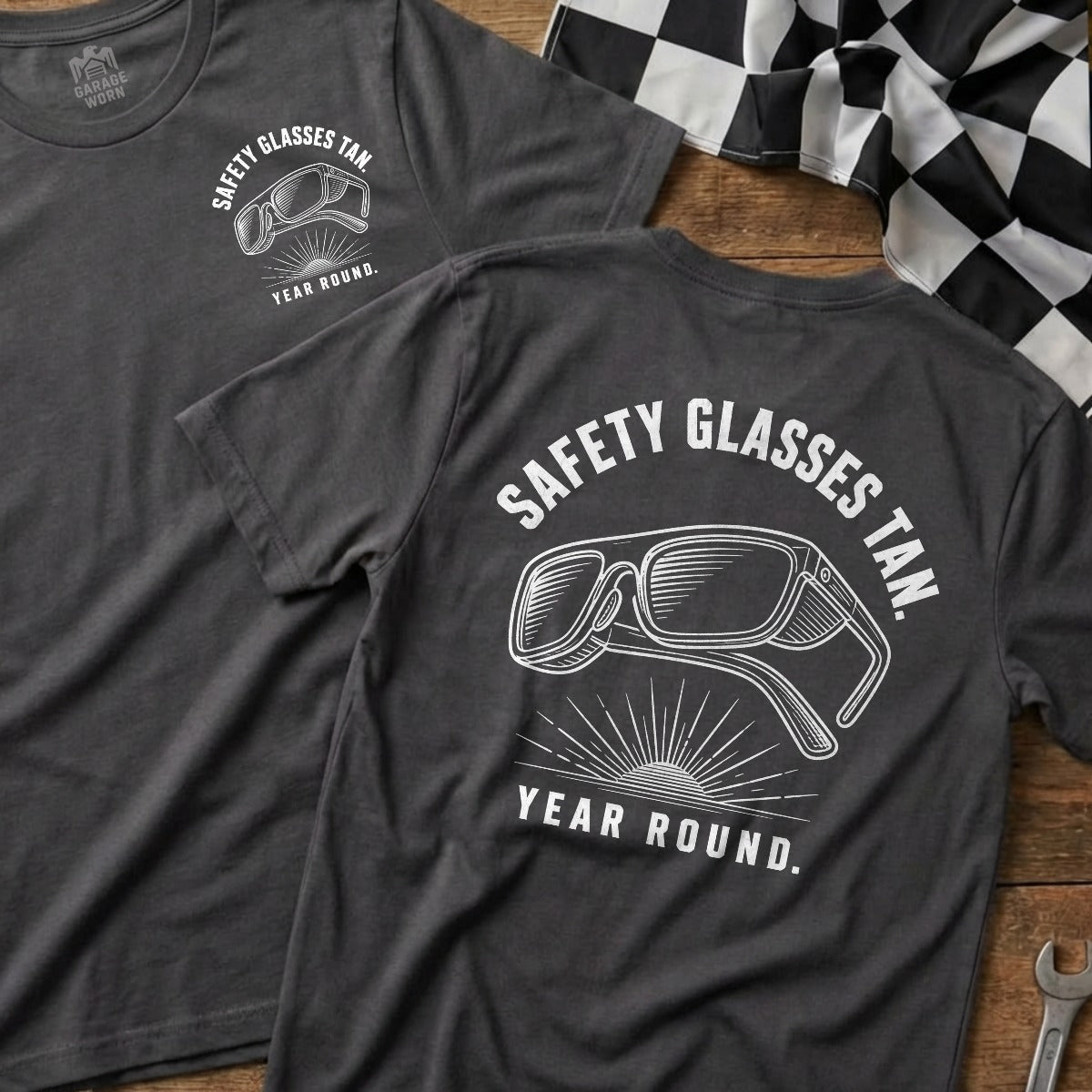 Charcoal | Front & Back