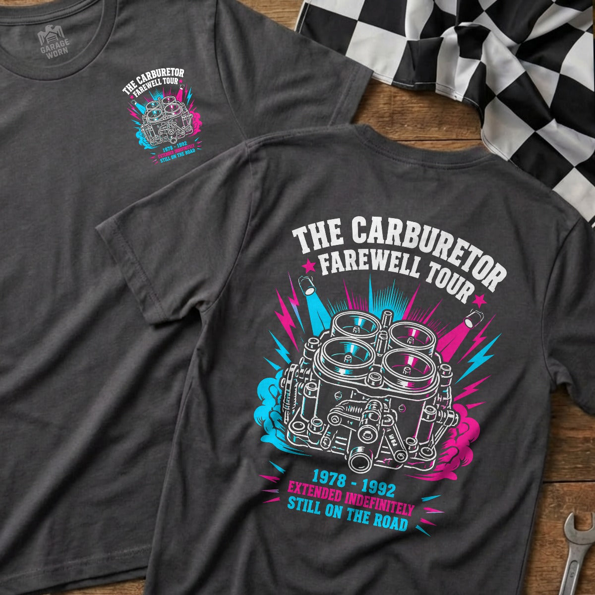 Charcoal | Front & Back