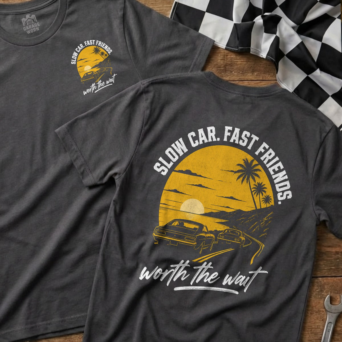 Charcoal | Front & Back