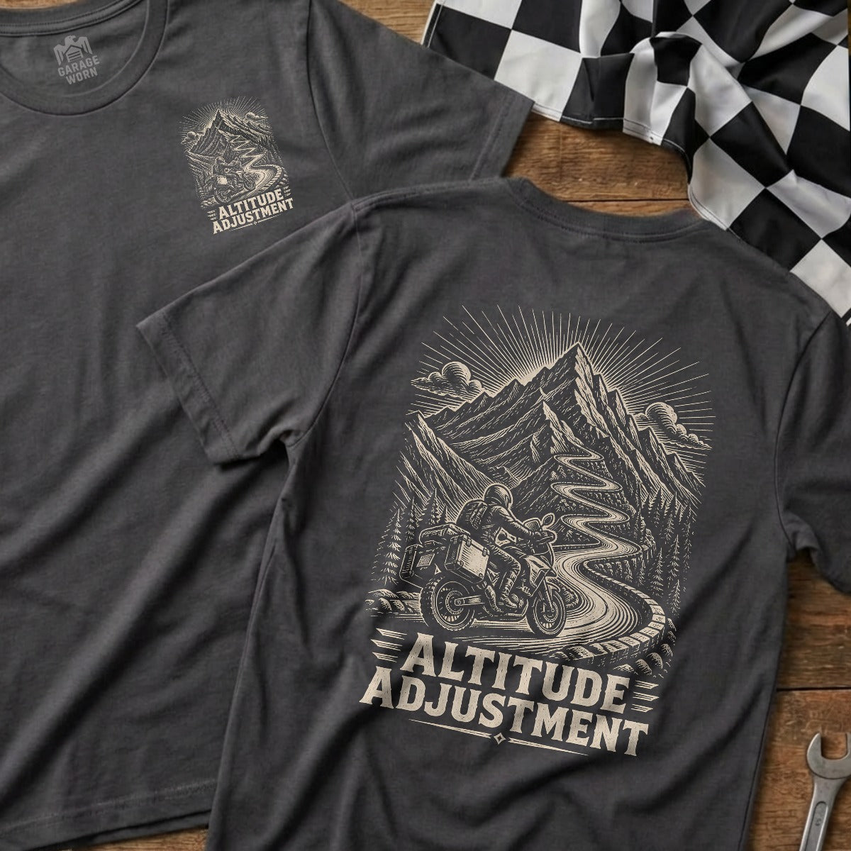Charcoal | Front & Back