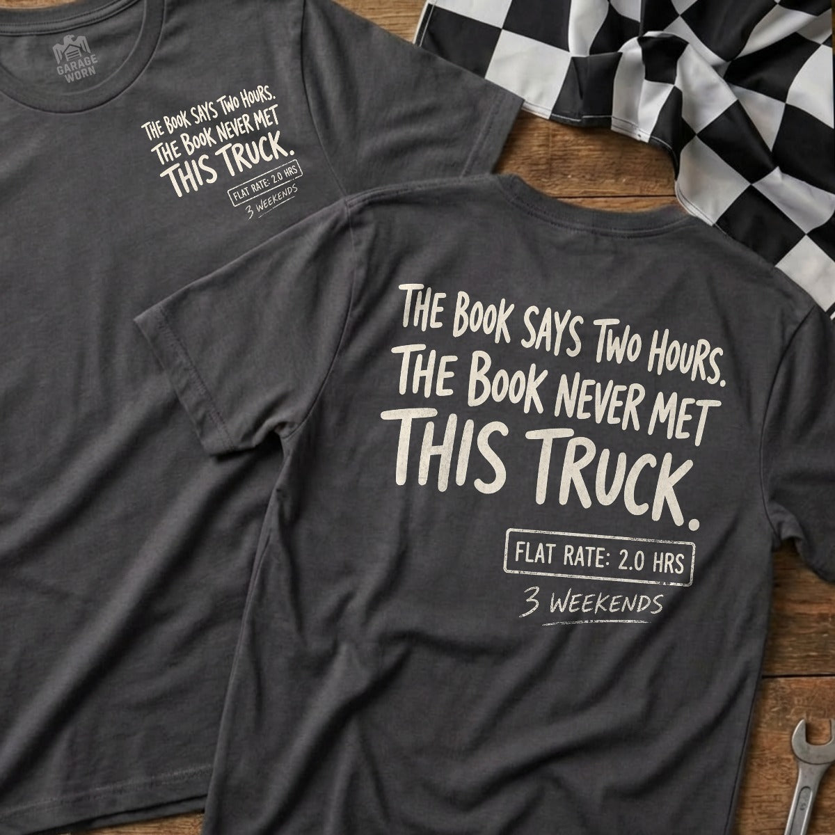 Charcoal | Front & Back