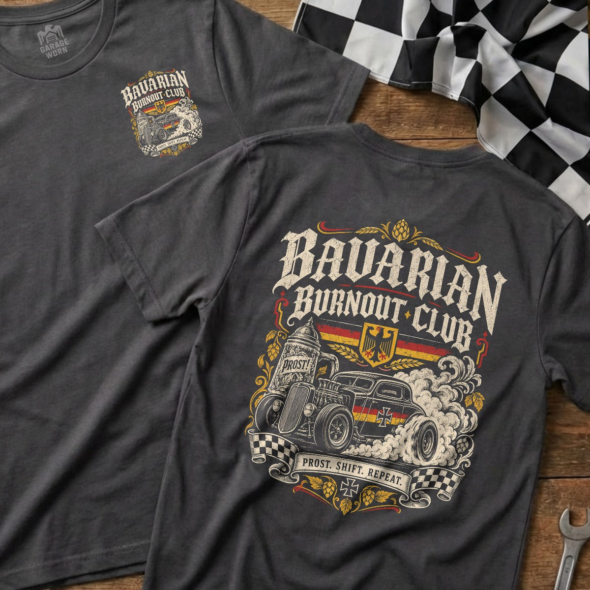 Charcoal | Front & Back