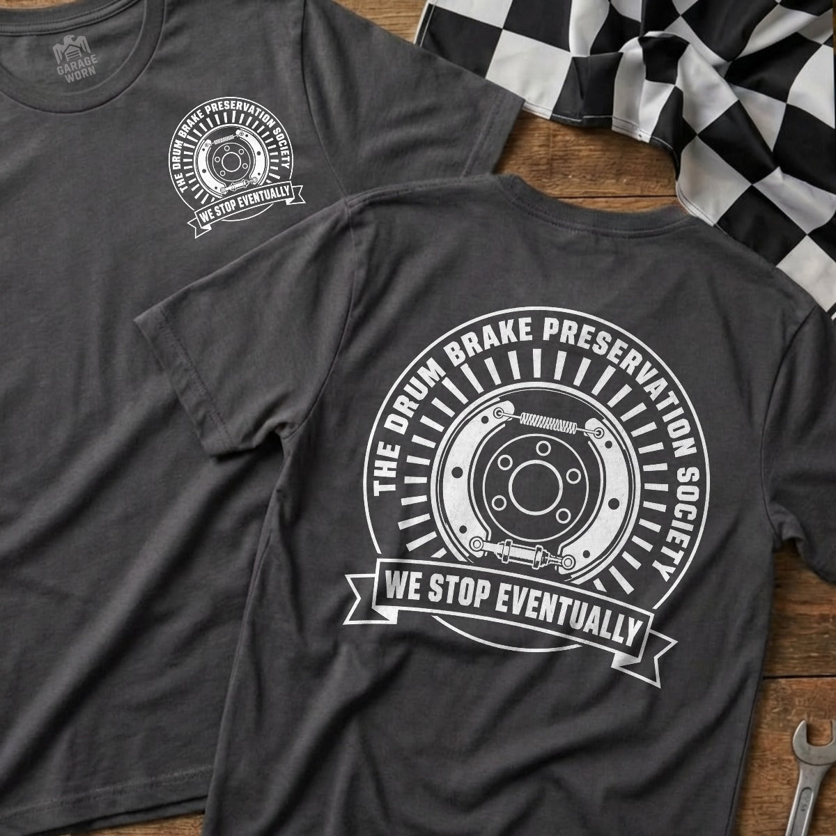 Charcoal | Front & Back