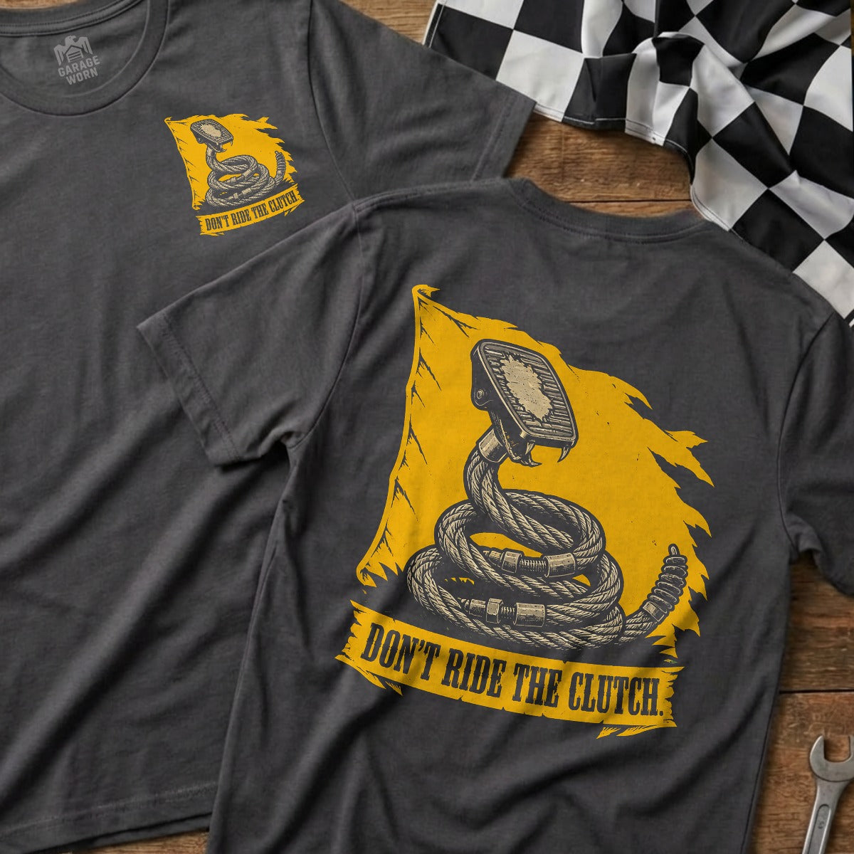 Charcoal | Front & Back