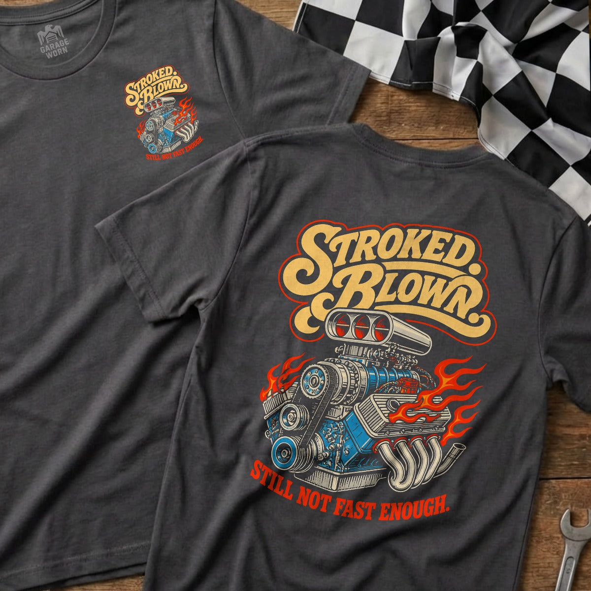 Charcoal | Front & Back