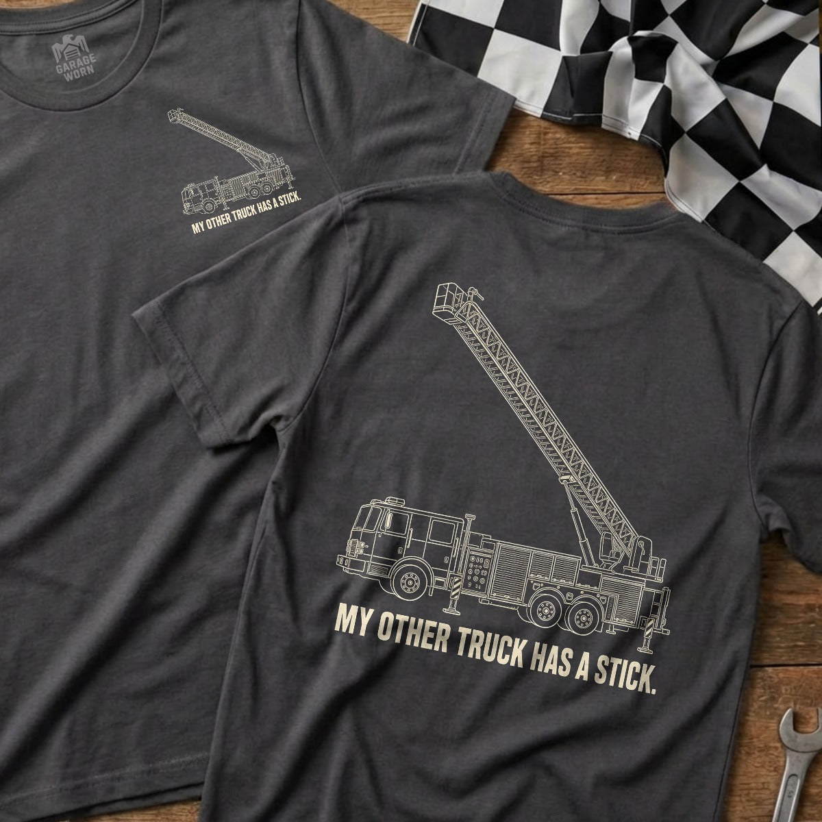 Charcoal | Front & Back