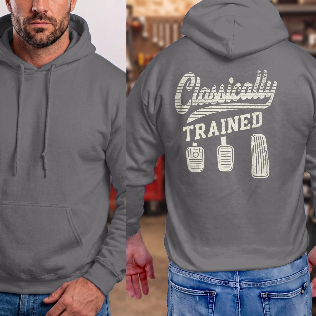 Charcoal | Full Back