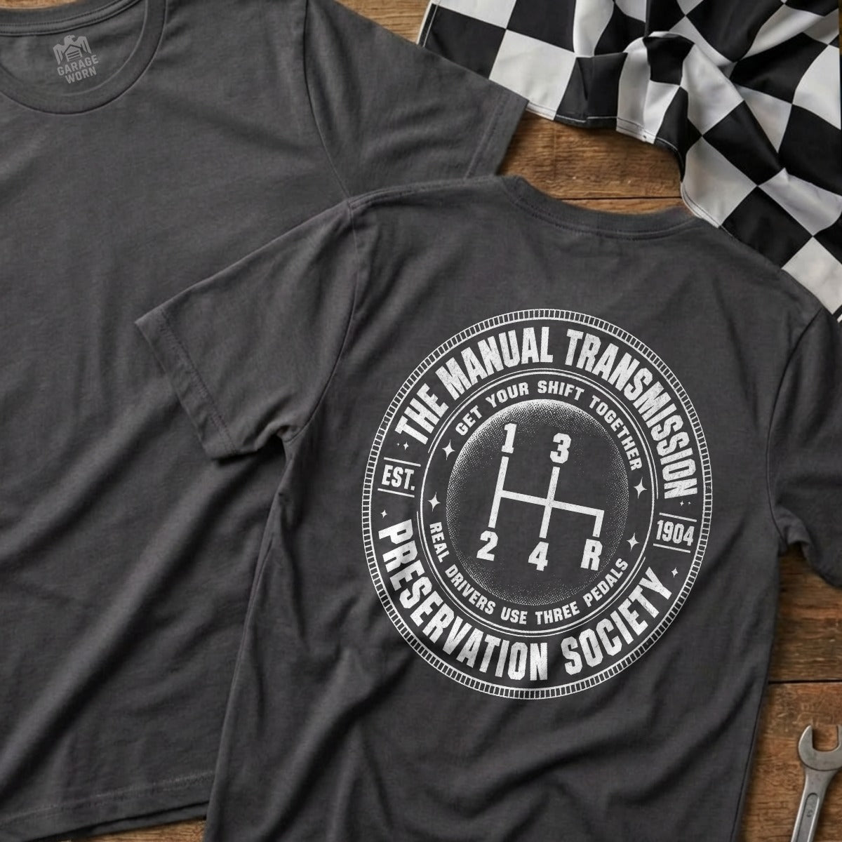 Charcoal | Full Back